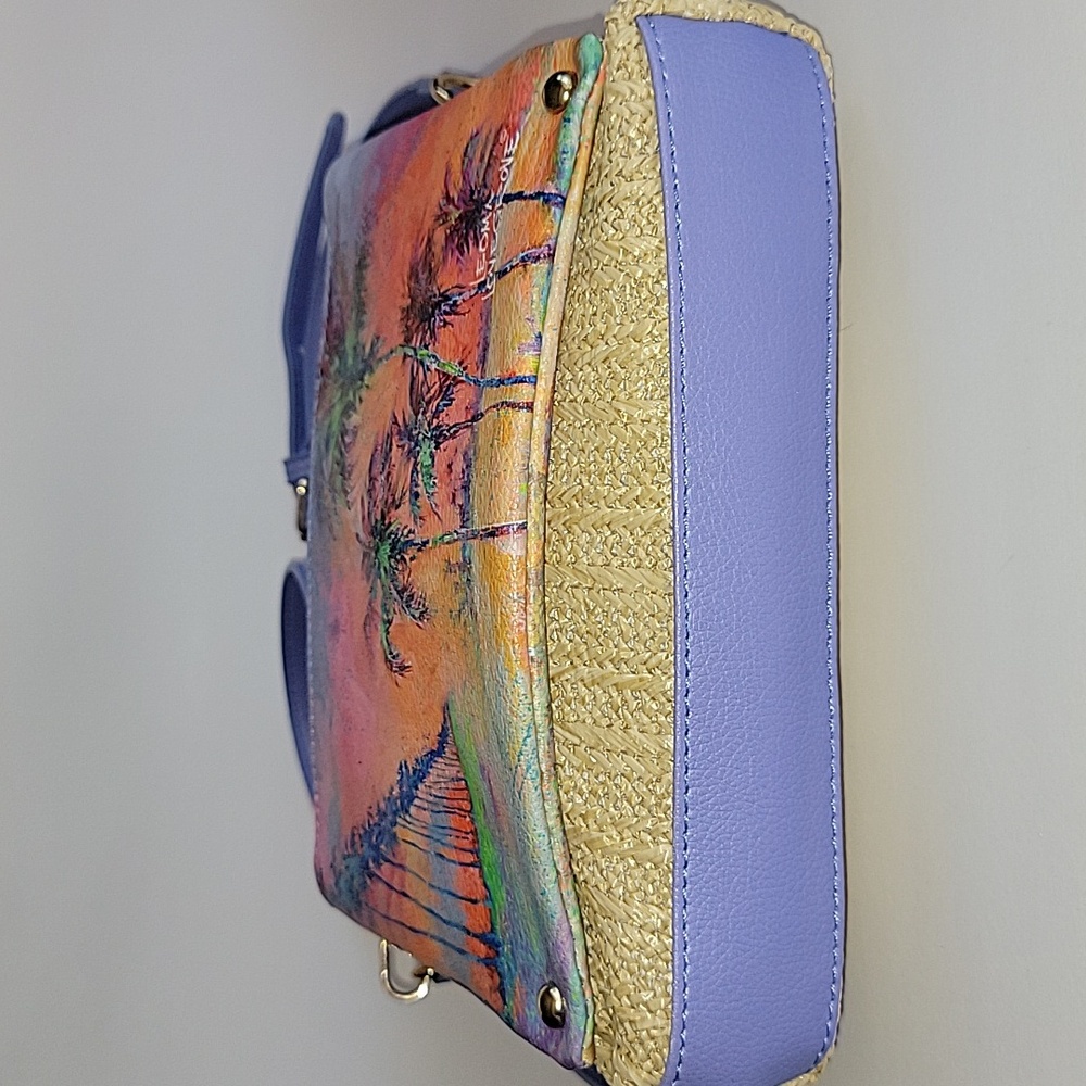 LEOMA LOVEGROVE TROPICAL PALM TREE CROSSBODY BAG - Picture 3 of 15